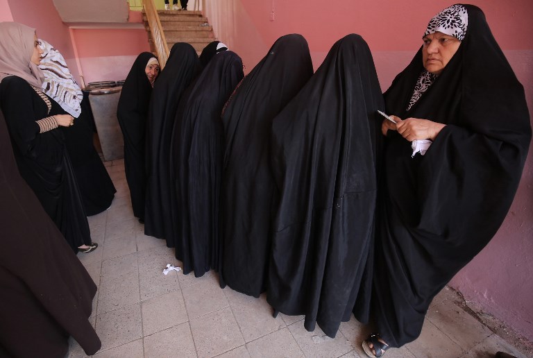 People in the Kurdistan Region and Iraq vote in the parliamentary elections across the country. (Photo: AFP)
